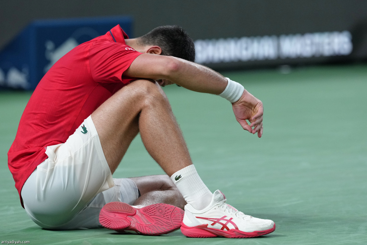 ديوكوفيتش ينهار