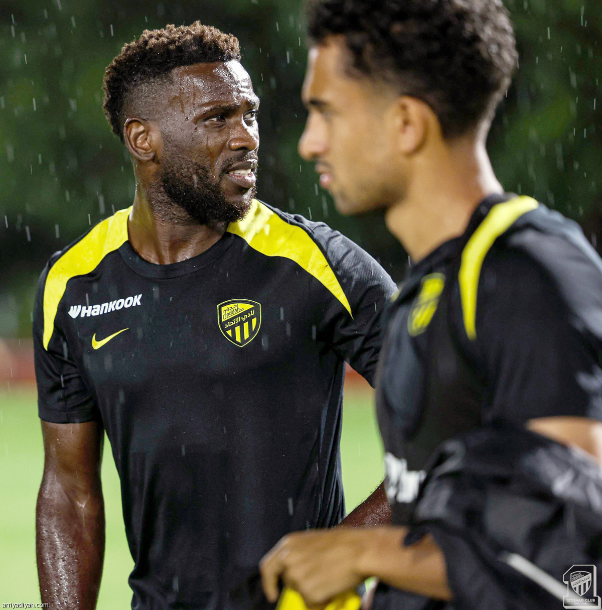 الاتحاد.. تدريب ومطر