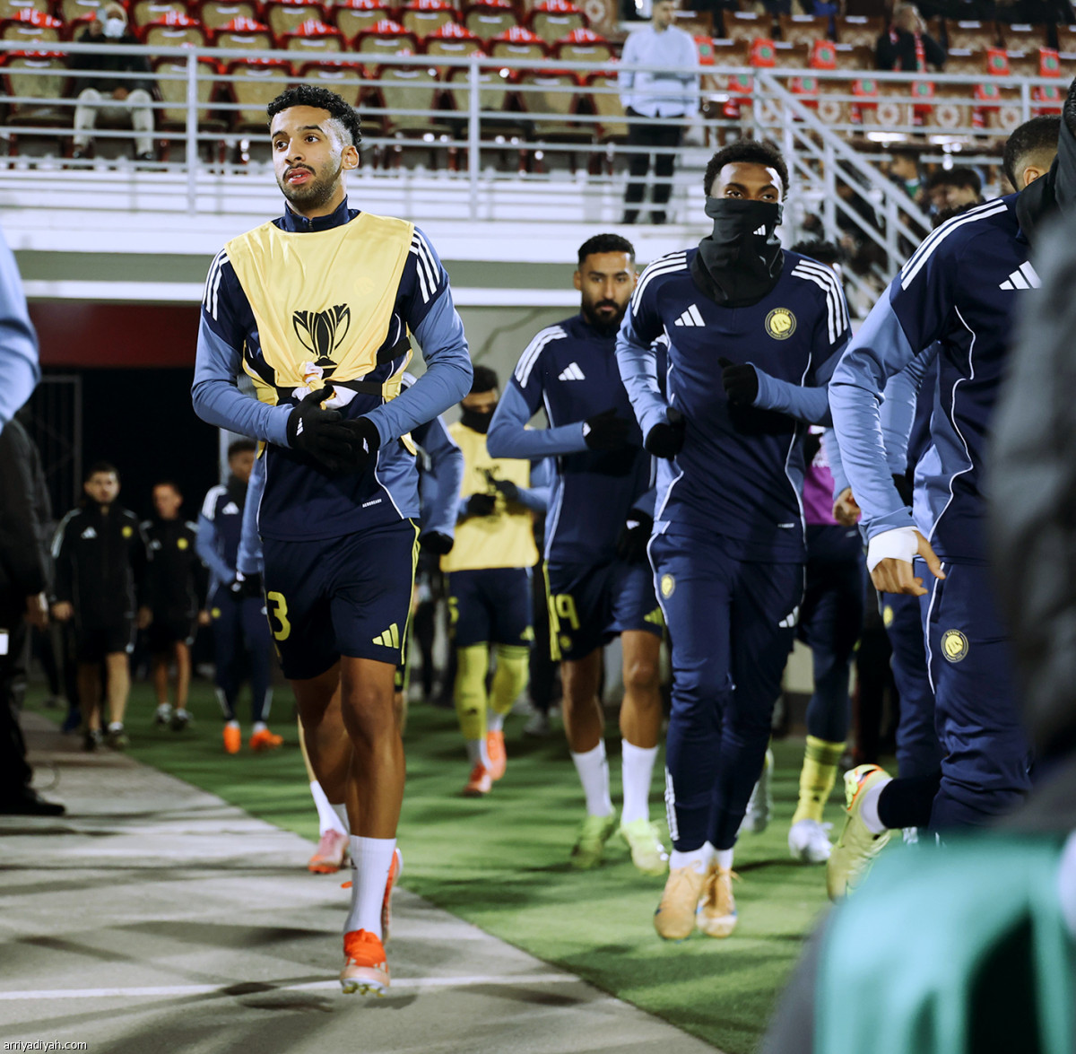 إحماء أصفر «بارد»