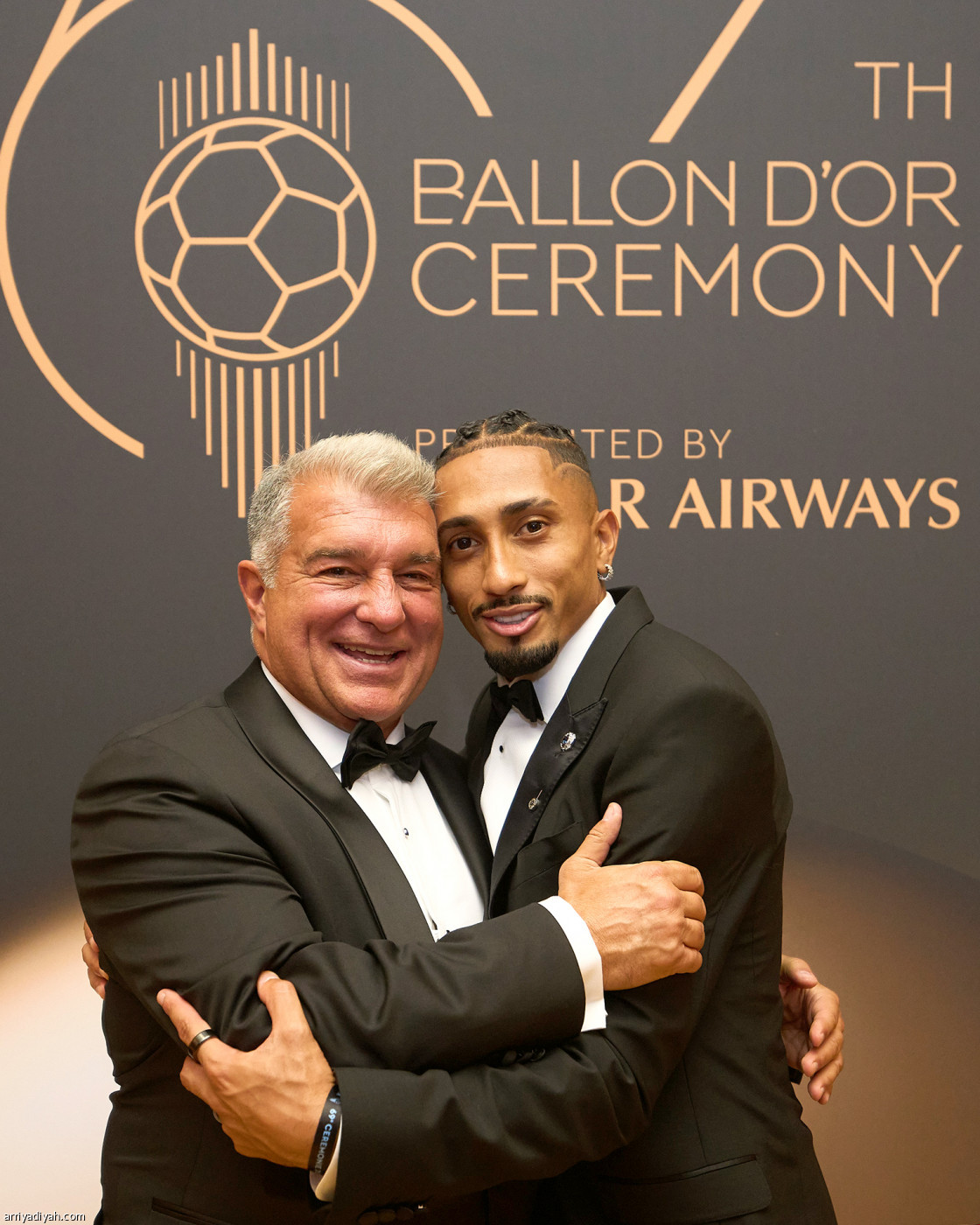 نجوم برشلونة في الحفل