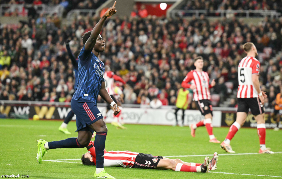 في «ملعب النور».. سندرلاند يوقف هيمنة أرسنال على الصاعدين